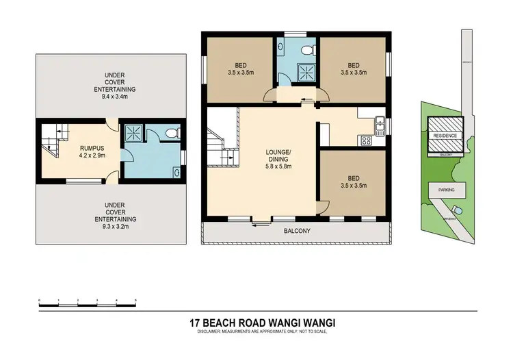 Floorplan of Homely house listing, 17 Beach Road, Wangi Wangi NSW 2267