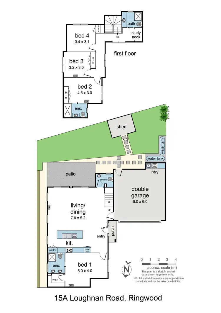 Floorplan of Homely townhouse listing, 15A Loughnan Road, Ringwood VIC 3134