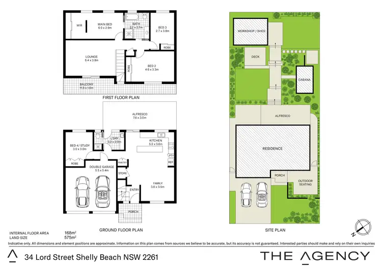 Floorplan of Homely house listing, 34 Lord Street, Shelly Beach NSW 2261