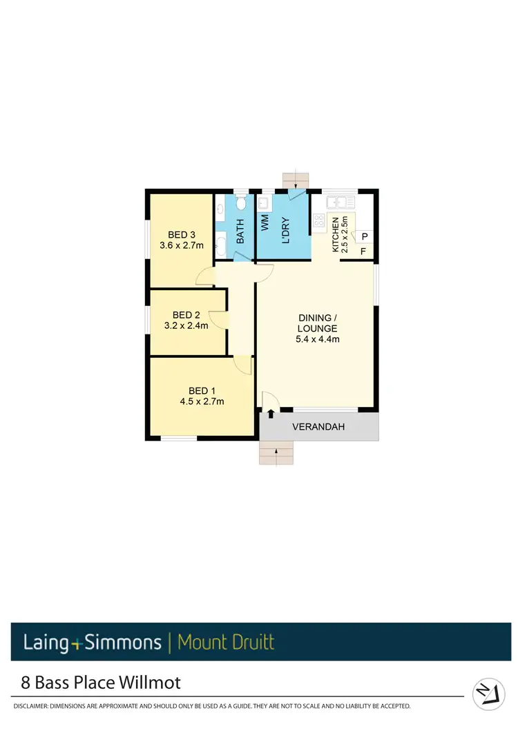 Floorplan of Homely house listing, 8 Bass Place, Willmot NSW 2770