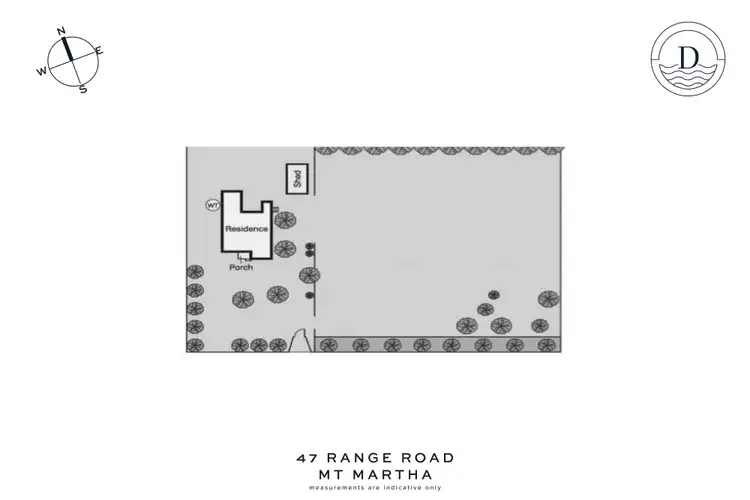 Floorplan of Homely house listing, 47 Range Road, Mount Martha VIC 3934
