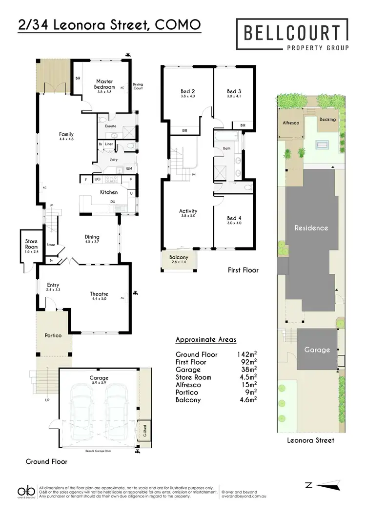 Floorplan of Homely house listing, 2/34 Leonora Street, Como WA 6152
