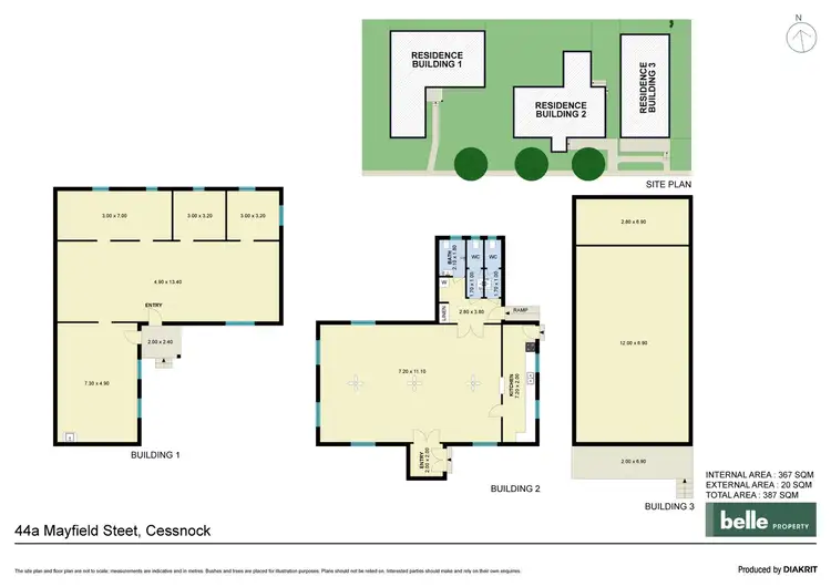 Floorplan of Homely land listing, 44A Mayfield Street, Cessnock NSW 2325