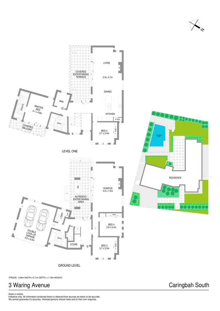 Floorplan of Homely house listing, 3 Waring Avenue, Caringbah South NSW 2229