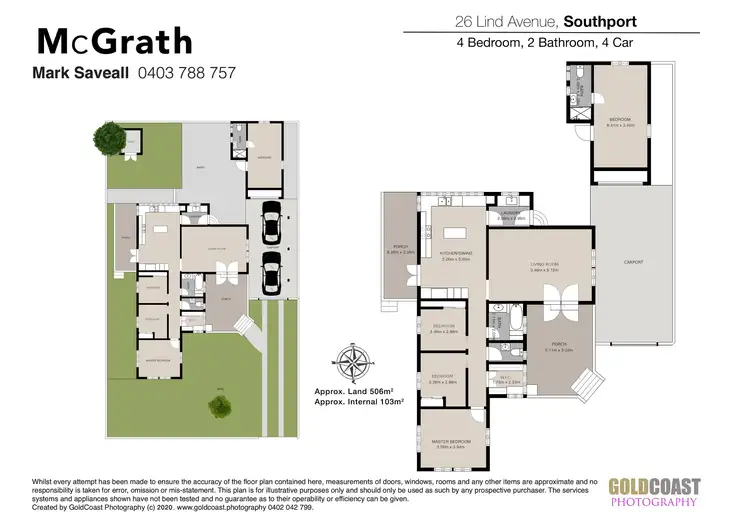 Floorplan of Homely house listing, 26 Lind Avenue, Southport QLD 4215