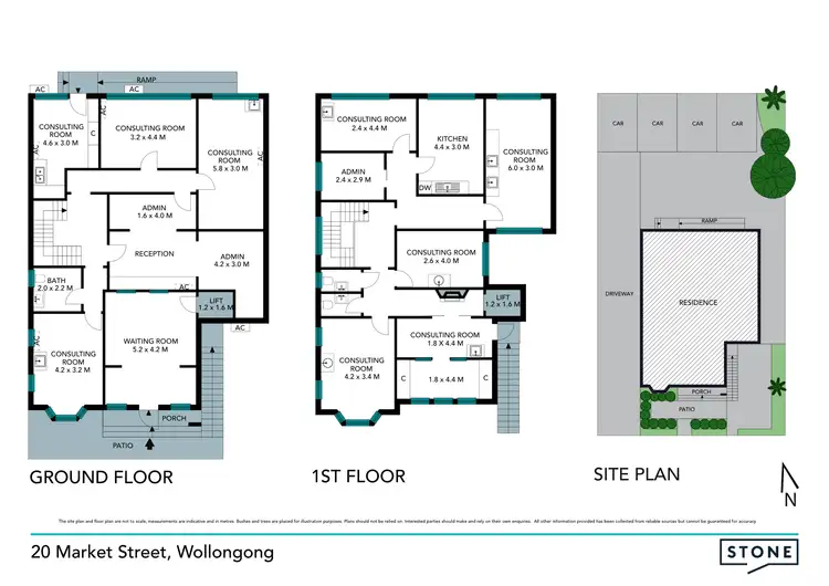 Floorplan of Homely house listing, 20 Market Street, Wollongong NSW 2500