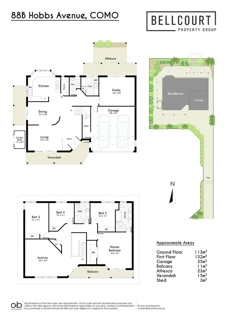 Floorplan of Homely house listing, 88b Hobbs Avenue, Como WA 6152