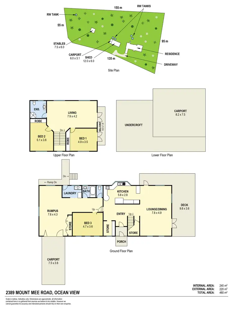 Floorplan of Homely house listing, 2389 Mount Mee Road, Ocean View QLD 4521