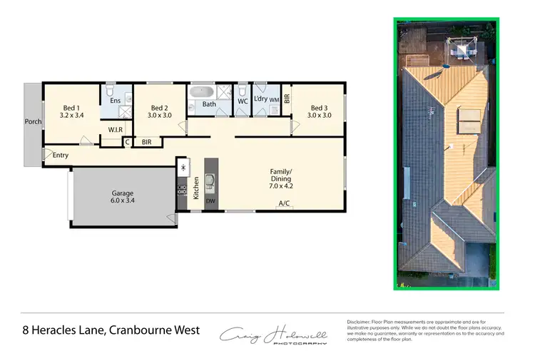 Floorplan of Homely house listing, 8 Heracles Lane, Cranbourne West VIC 3977