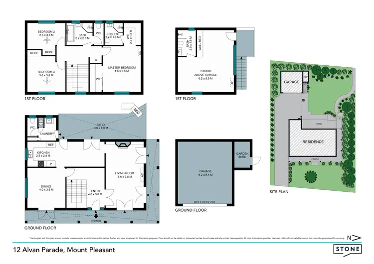 Floorplan of Homely house listing, 12 Alvan Parade, Mount Pleasant NSW 2519