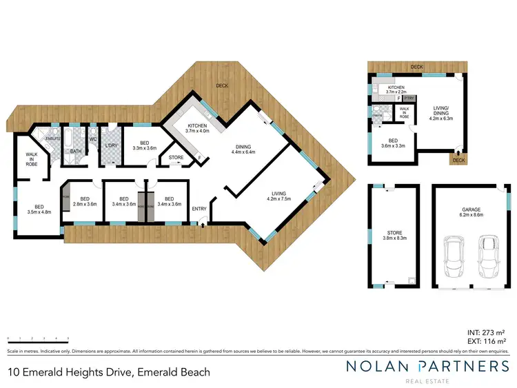 Floorplan of Homely house listing, 10 Emerald Heights Drive, Emerald Beach NSW 2456