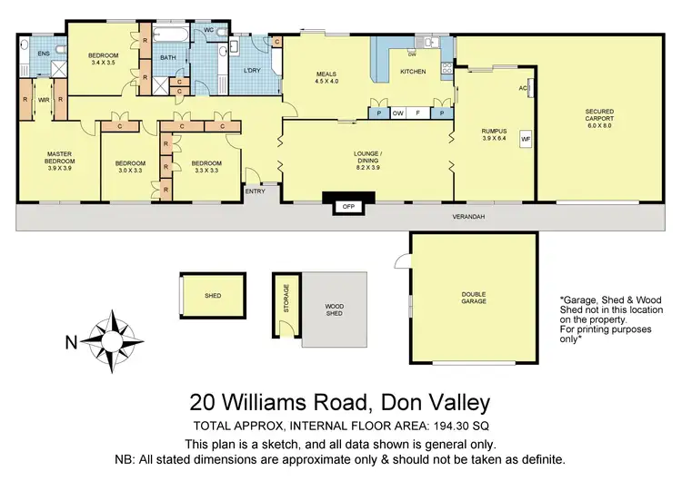 Floorplan of Homely house listing, 20 Williams Road, Don Valley VIC 3139