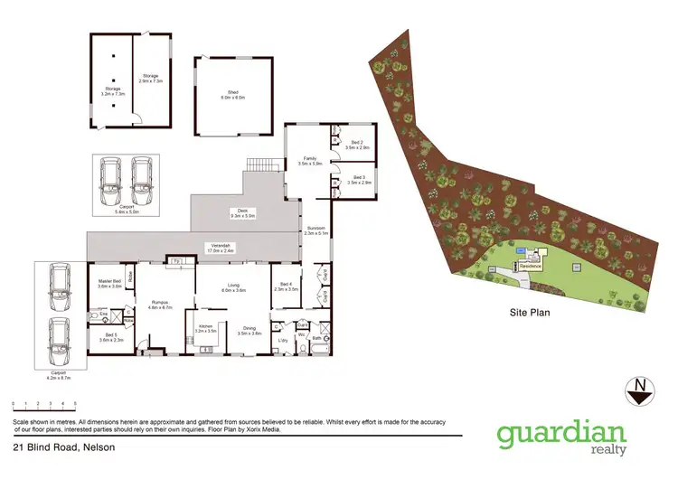Floorplan of Homely rural property listing, 21 Blind Road, Nelson NSW 2765