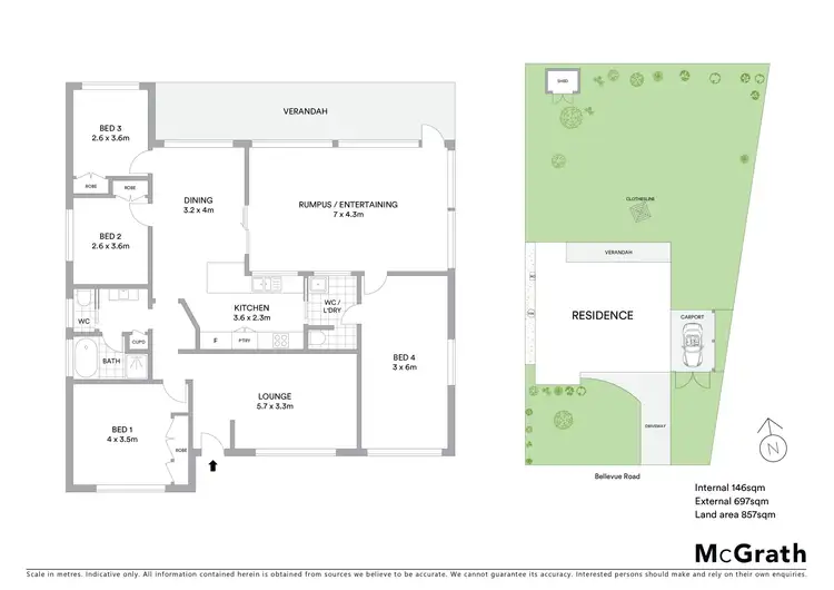 Floorplan of Homely house listing, 78 Bellevue Road, Mudgee NSW 2850