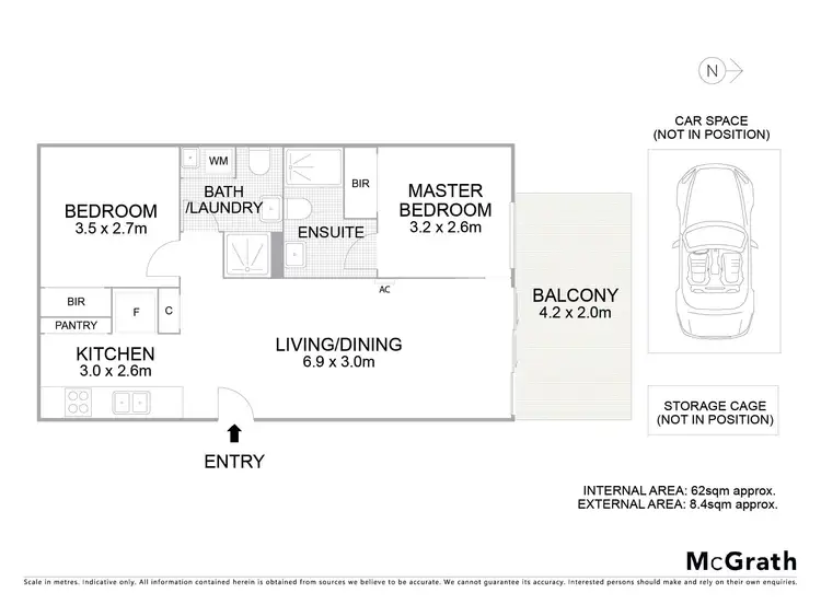 Floorplan of Homely apartment listing, 207/15-21 Harrow Street, Box Hill VIC 3128