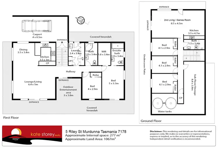 Floorplan of Homely house listing, 5 Riley Street, Murdunna TAS 7178