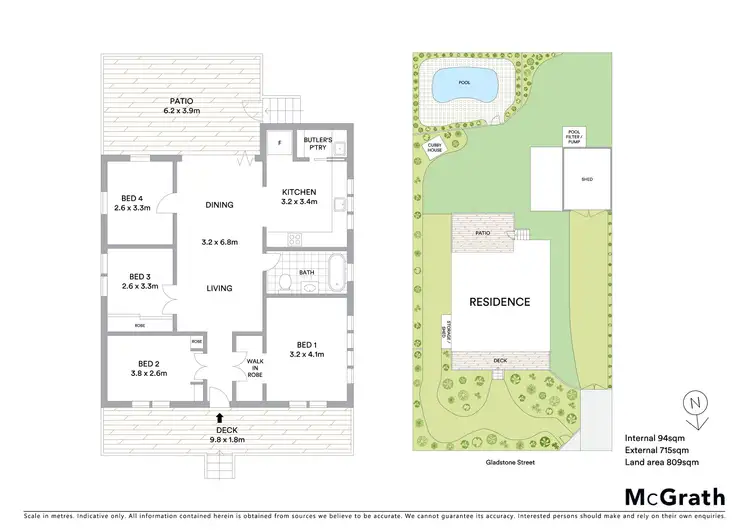 Floorplan of Homely house listing, 36 Gladstone Street, Pimlico QLD 4812