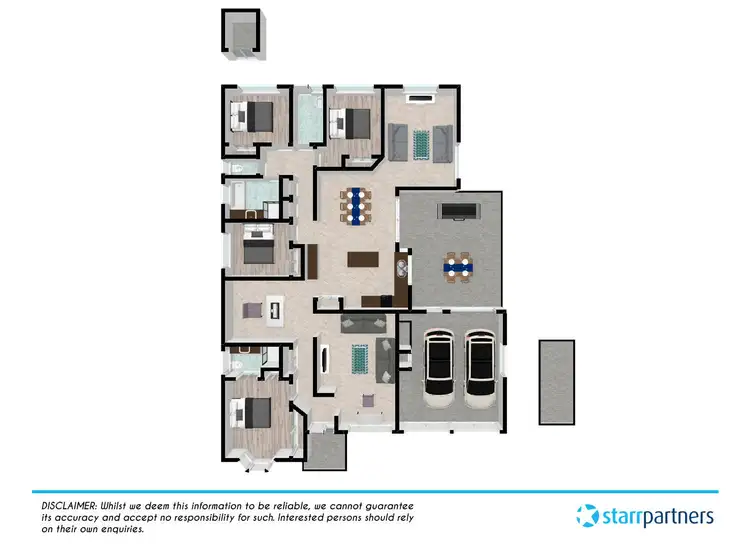 Floorplan of Homely house listing, 7 Chalet Place, Minchinbury NSW 2770