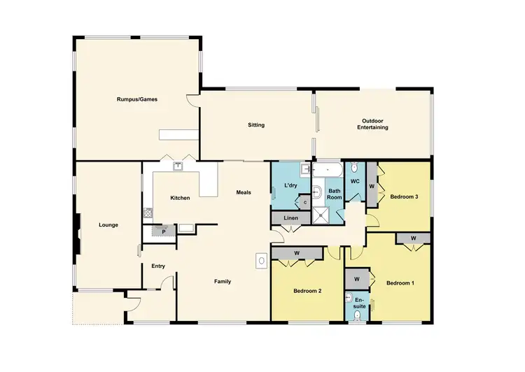 Floorplan of Homely house listing, 50 Acacia Street, Invermay VIC 3352