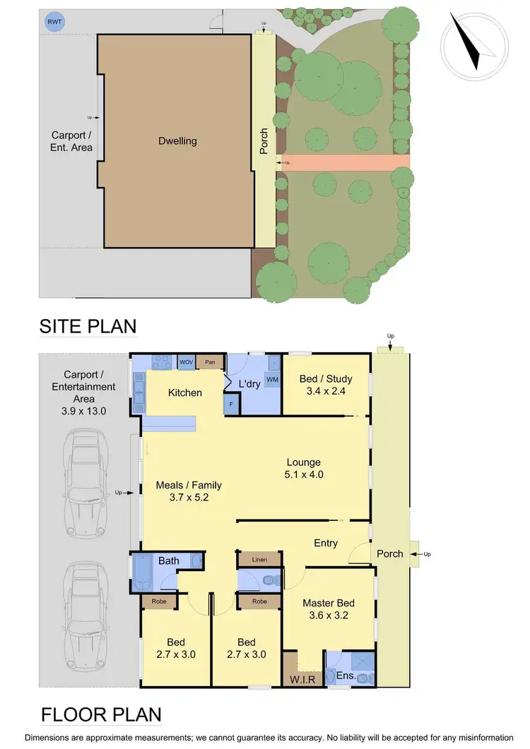 Floorplan of Homely house listing, 51 Cuthbert Drive, Mill Park VIC 3082