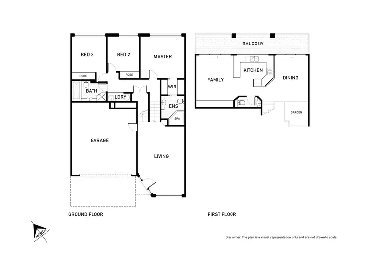 Floorplan of Homely townhouse listing, 20/34 Leahy Close, Narrabundah ACT 2604