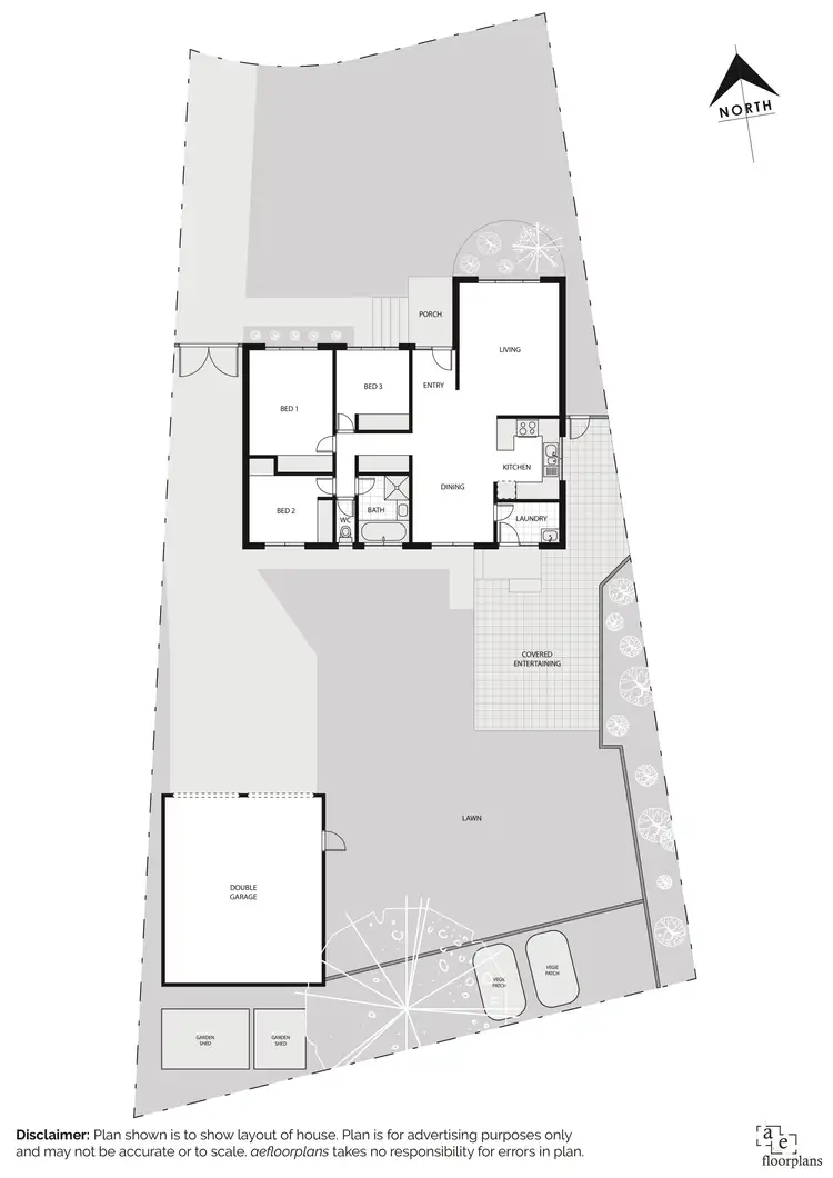 Floorplan of Homely house listing, 12 Alfred Place, Karabar NSW 2620