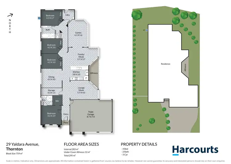 Floorplan of Homely house listing, 29 Yaldara Avenue, Thornton NSW 2322