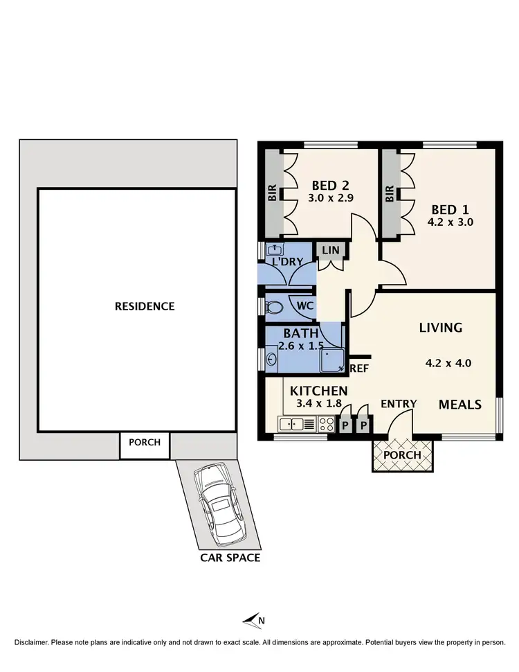 Floorplan of Homely unit listing, 5/396 Murray Road, Preston VIC 3072