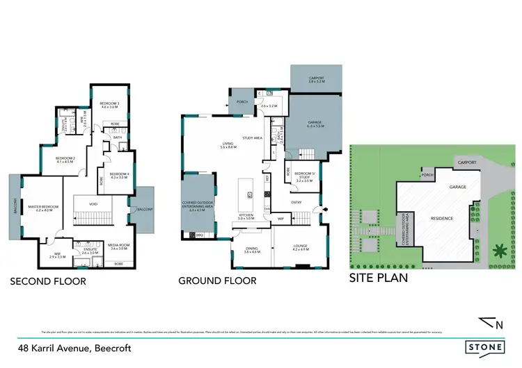 Floorplan of Homely house listing, 48 Karril Avenue, Beecroft NSW 2119