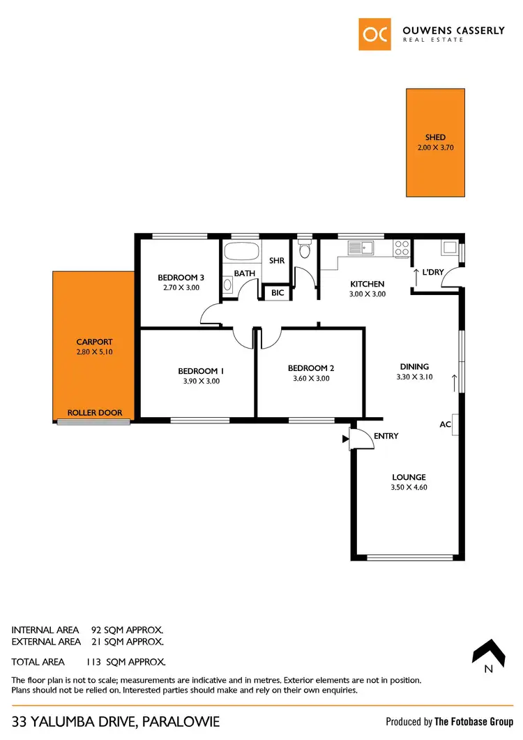 Floorplan of Homely house listing, 33 Yalumba Drive, Paralowie SA 5108
