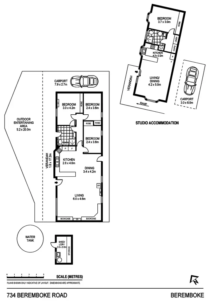 Floorplan of Homely house listing, 734 Beremboke Road, Beremboke VIC 3342