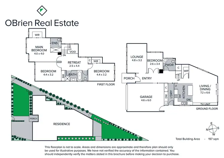 Floorplan of Homely townhouse listing, 26 Cobham Street, Cheltenham VIC 3192