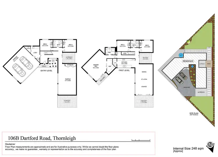 Floorplan of Homely house listing, 106B Dartford Road, Thornleigh NSW 2120