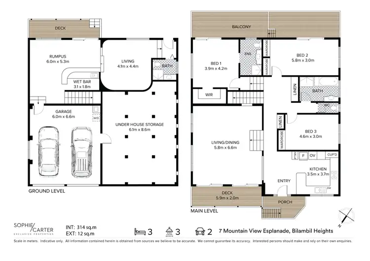 Floorplan of Homely house listing, 7 Mountain View Esplanade, Bilambil Heights NSW 2486