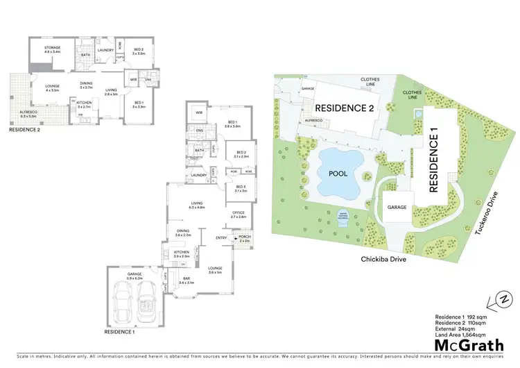 Floorplan of Homely house listing, 1 Tuckeroo Drive, East Ballina NSW 2478