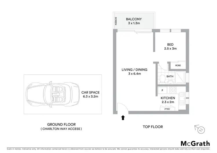 Floorplan of Homely unit listing, 16/10 Avona Avenue, Glebe NSW 2037
