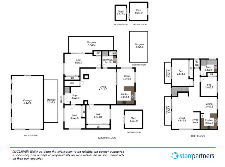 Floorplan of Homely house listing, 23 Flintlock Drive, St Clair NSW 2759