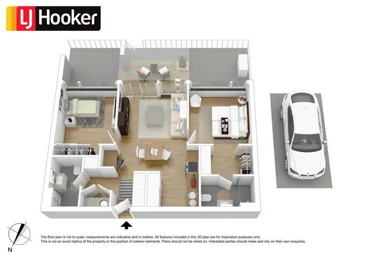 Floorplan of Homely apartment listing, G04/16 Lomandra Drive, Clayton South VIC 3169