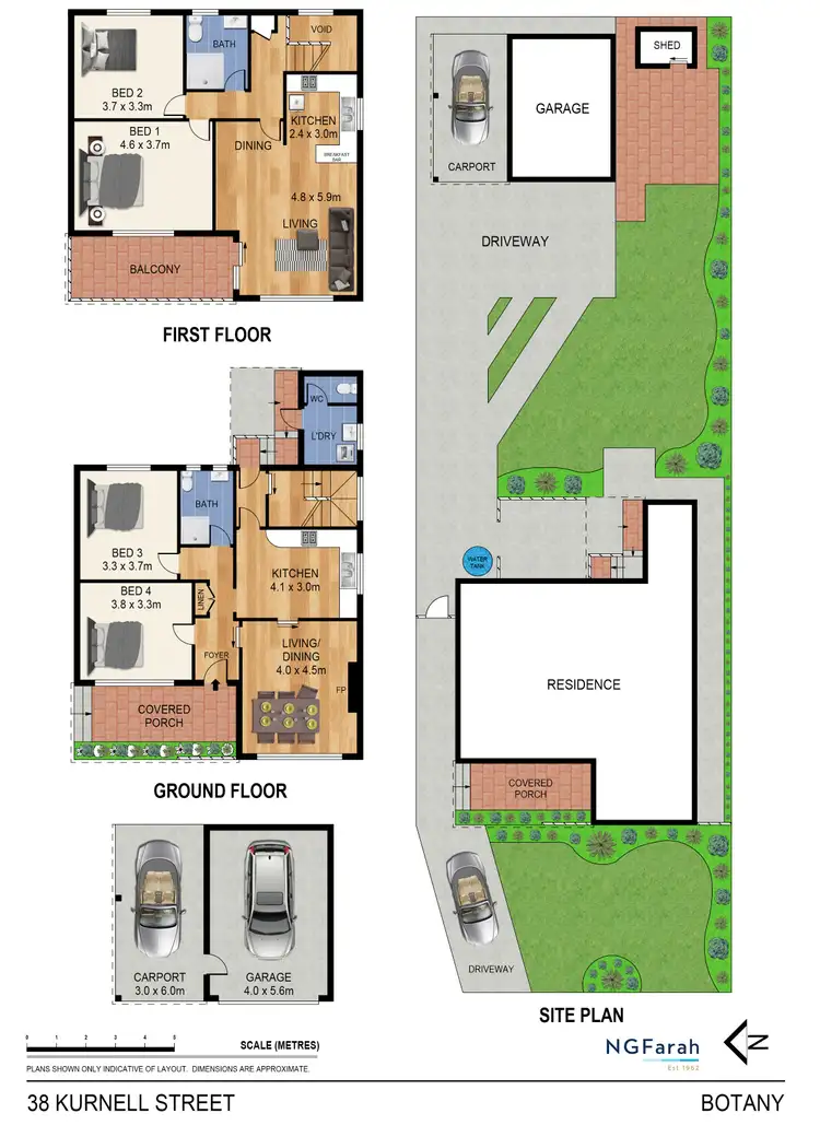 Floorplan of Homely house listing, 38 Kurnell Street, Botany NSW 2019