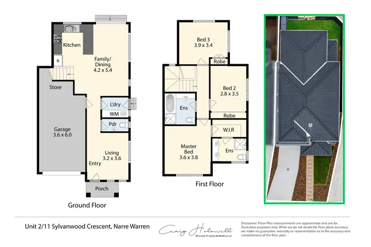 Floorplan of Homely house listing, 2/11 Sylvanwood Crescent, Narre Warren VIC 3805