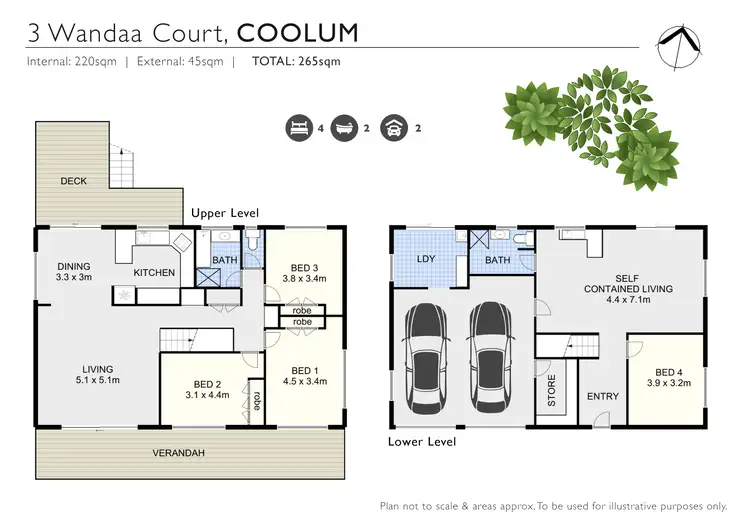 Floorplan of Homely house listing, 3 Wandaa Court, Coolum Beach QLD 4573