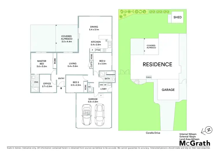 Floorplan of Homely house listing, 80 Corella Drive, Gracemere QLD 4702