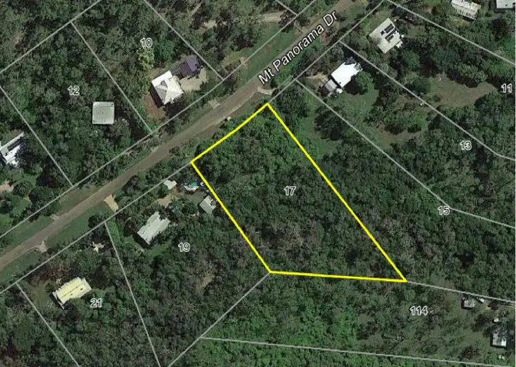 Floorplan of Homely land listing, 17 Mount Panorama Drive, Alligator creek QLD 4816