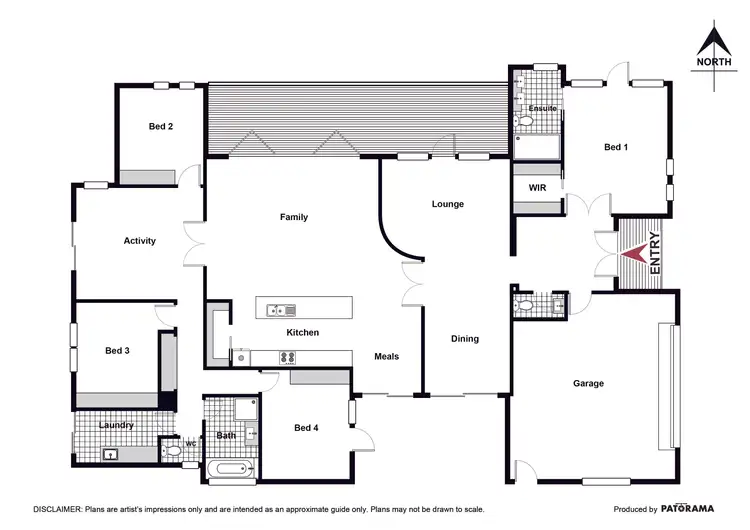 Floorplan of Homely house listing, 7 Vine Close, Murrumbateman NSW 2582
