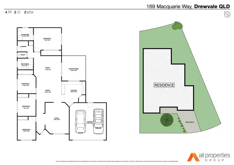 Floorplan of Homely house listing, 169 Macquarie Way, Drewvale QLD 4116