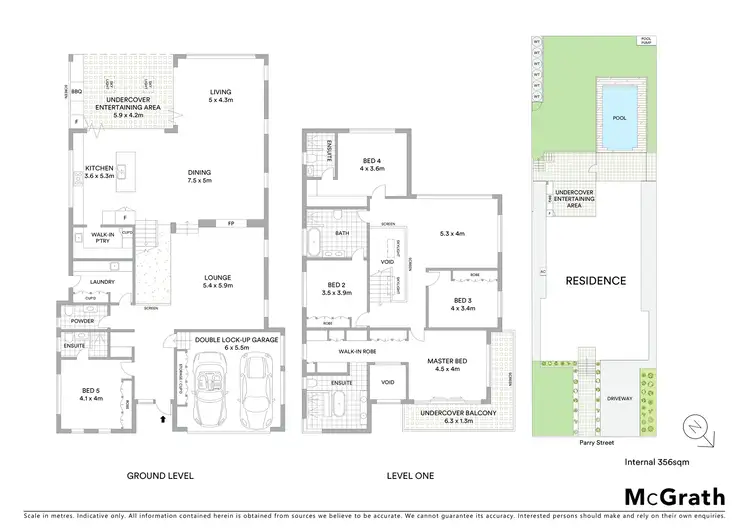 Floorplan of Homely house listing, 13 Parry Street, Putney NSW 2112