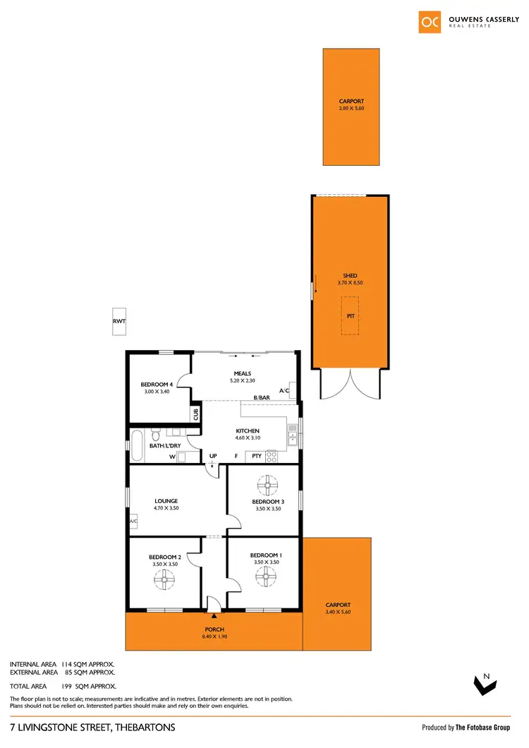 Floorplan of Homely house listing, 7 Livingstone Street, Thebarton SA 5031