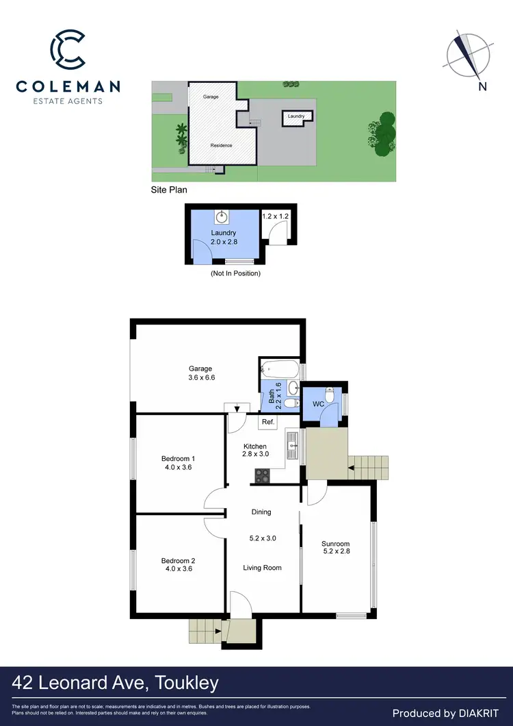 Floorplan of Homely house listing, 42 Leonard Avenue, Toukley NSW 2263