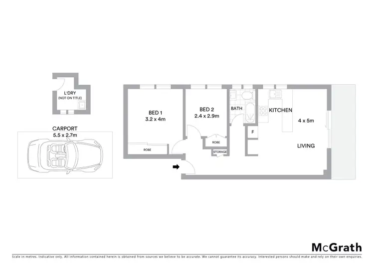 Floorplan of Homely unit listing, 8/6 Ilikai Place, Dee Why NSW 2099
