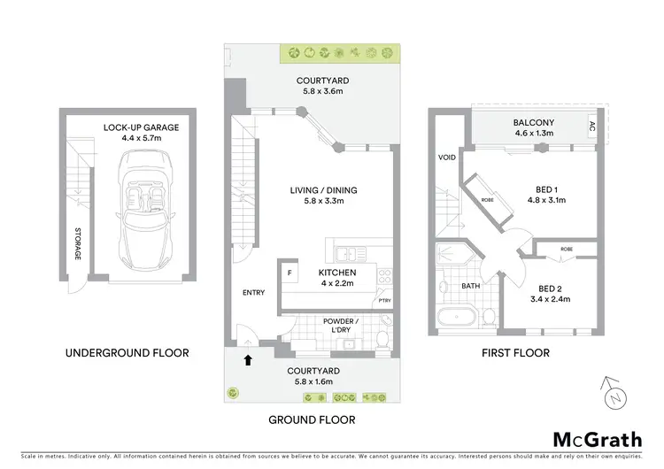 Floorplan of Homely apartment listing, 2/7 Francis Street, Dee Why NSW 2099